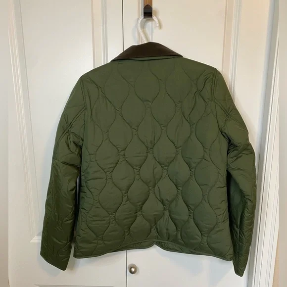 NWT J.Crew quilted barn jacket - Picture 7 of 12